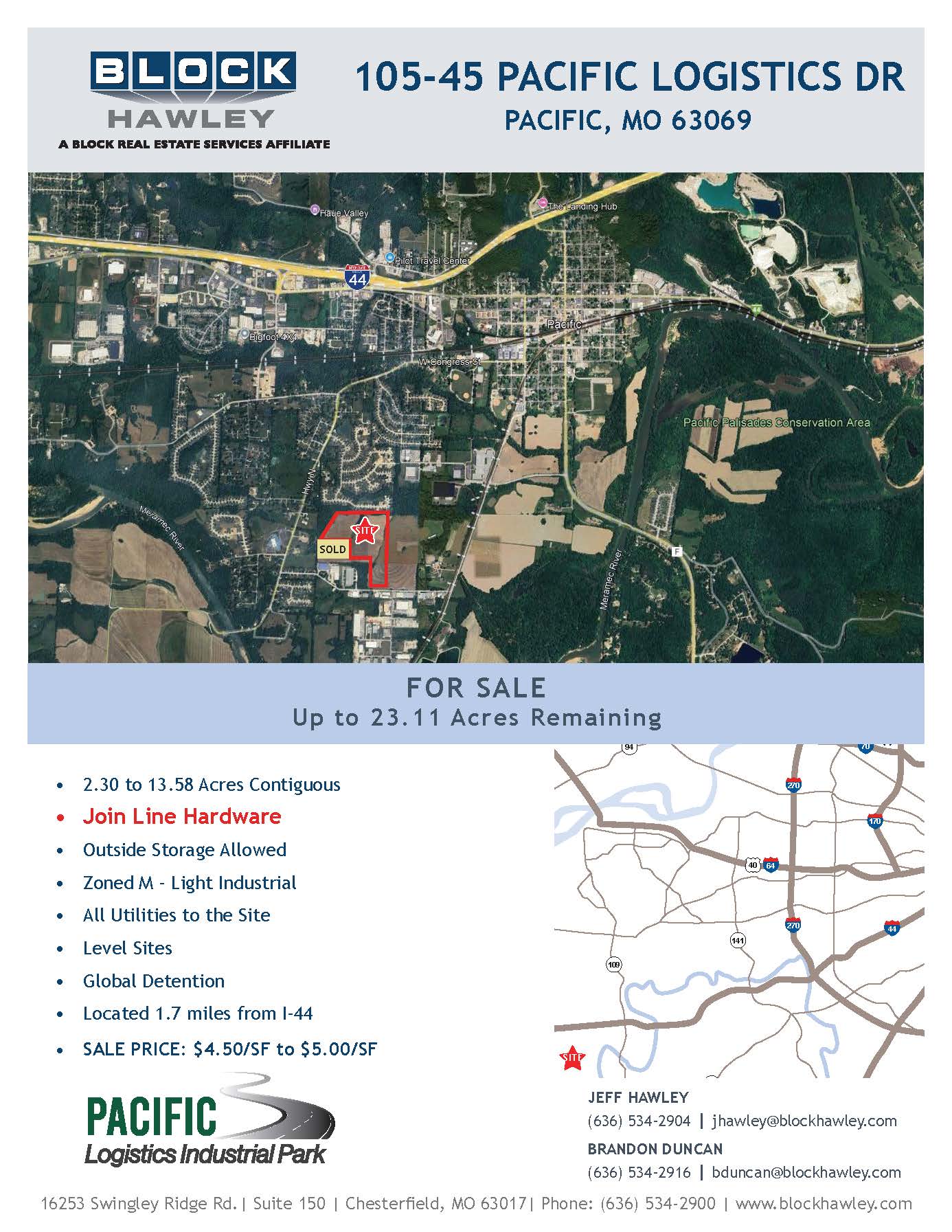 Pacific Logistics Industrial Park Sale Sheet_Page_1